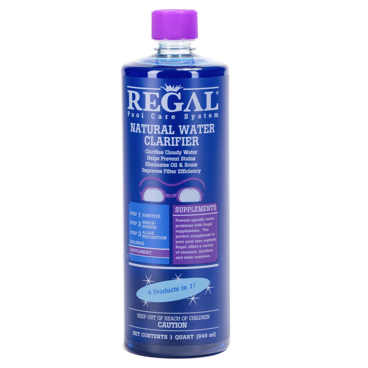 Regal Chemicals 1 qt Natural Water Clarifier